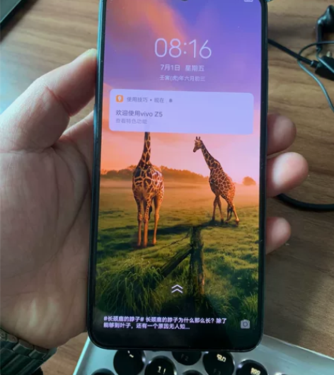 旗舰店购买的ViVO Z5,64GB内存,...