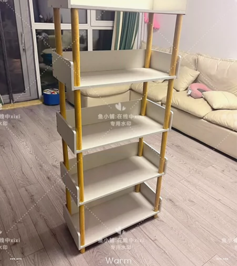 【工厂直销】置物架落地多层收纳架子书架展示...