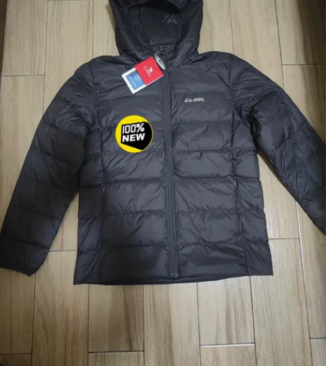 骆驼轻薄羽绒服男M170 L175， L:...
