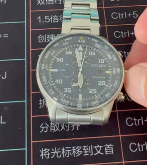 西铁城手表,功能正常,电池没电了,朋友送的...