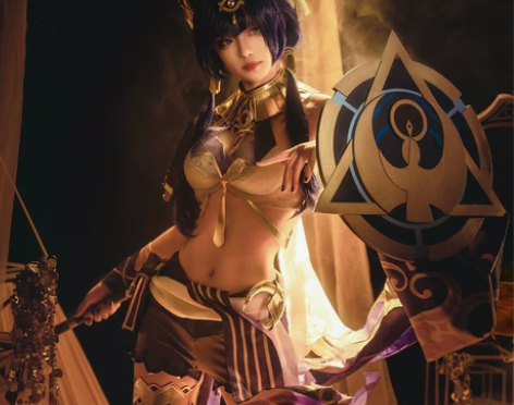 服装漫骨cos 原神cos服 须弥 坎蒂丝...