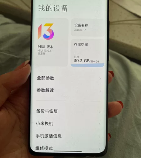 小米12,8+256G,功能一切正常的,就...