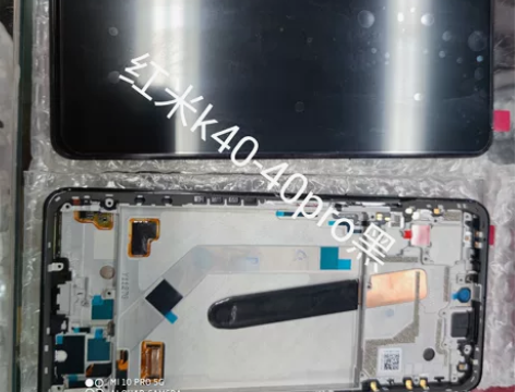 红米k40-40pro带框黑色屏幕,功能正...