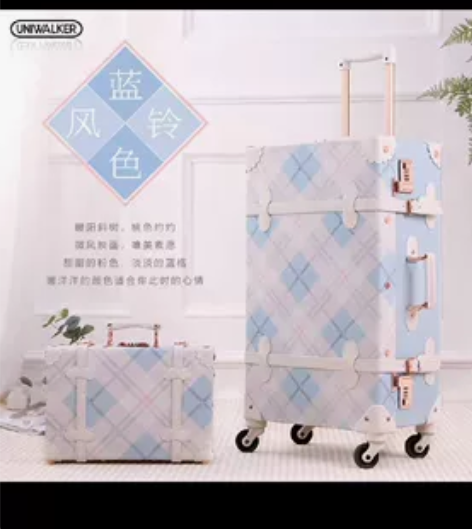 复古旅行箱,洛丽塔旅行箱,拍照道具,低价出...