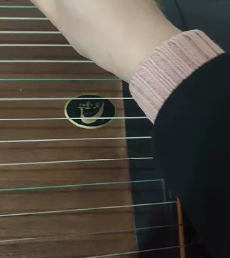 金凤品牌古筝,自带一体琴架携带收纳方便,音...
