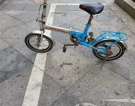 16寸菲利普折叠自行车,无任何毛病 感兴趣...