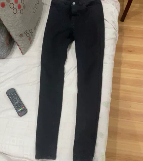 加植绒小脚牛仔裤！25包邮！高弹力，紧身，...