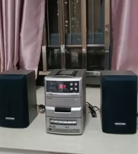 卡西欧cd组合音响 收音、磁带 、cd功能...