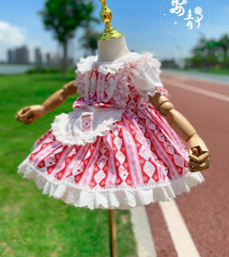 手作裙 记录 安静手作女仆围裙¥999