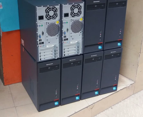 全套原装联想台式电脑i3i5i7公司办公家...
