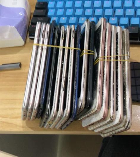 出16台坏手机无法开机 有vivo y6...