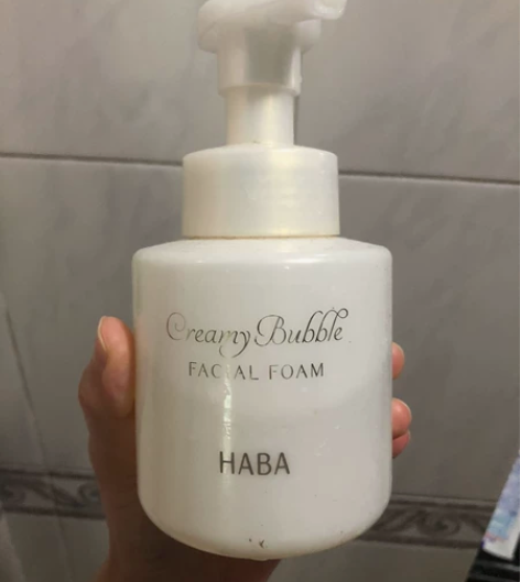 现货正品包邮余量80%以上haba泡沫洁面...