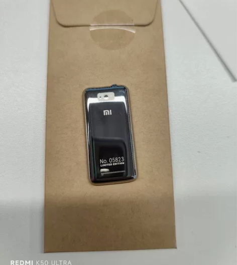 小米手机1复刻卡针吊坠,编号5823,随缘...
