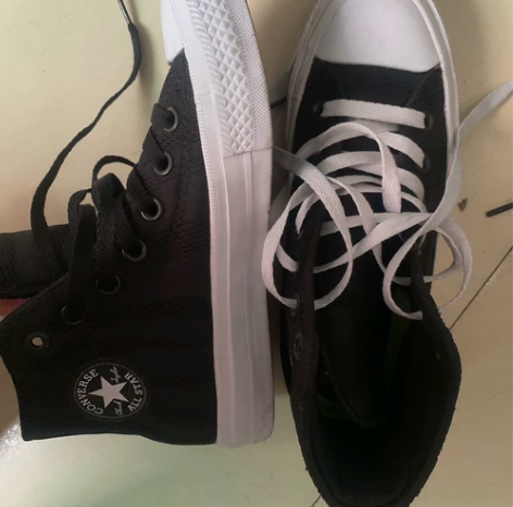 【匡威】chuck 2代，36.5码，内长...