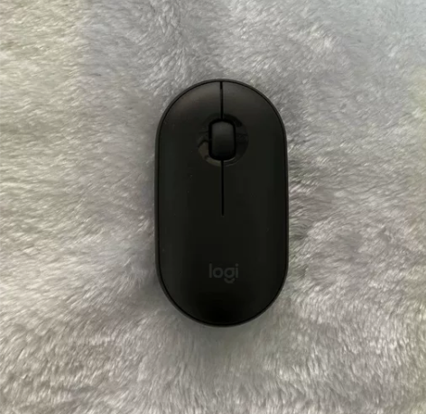 罗技Pebble静音无线蓝牙鼠标双模鹅卵石...