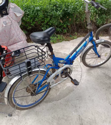 转让闲置折叠自行车, 感兴趣的话点“我想要...
