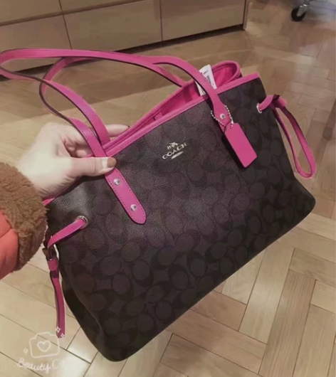 Coach蔻驰全新正品女士单肩包手提包to...