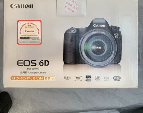 Canon佳能单反相机6D 一手一用,成色...