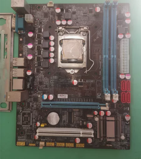 盈通P55主板，有挡板，68元 酷睿I5 ...