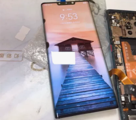 华为mate30pro原装拆机屏幕，小点瑕...