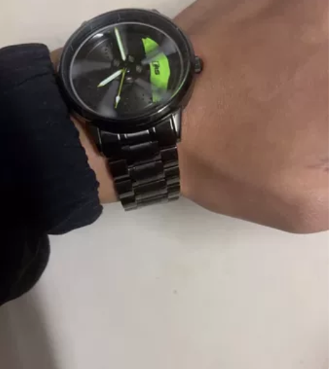 奥迪rs7刀锋轮毂手表轮毂腕表镂空立体改装...