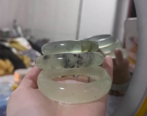 蓝底飘墨（有棉）48.4口 绿底飘墨大胖圆...