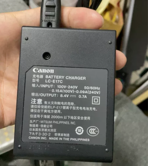 自用闲置佳能原装充电器LC-E17C ...