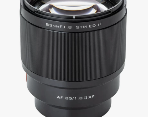 唯卓仕85MM F1.8 XF卡口微单中远...