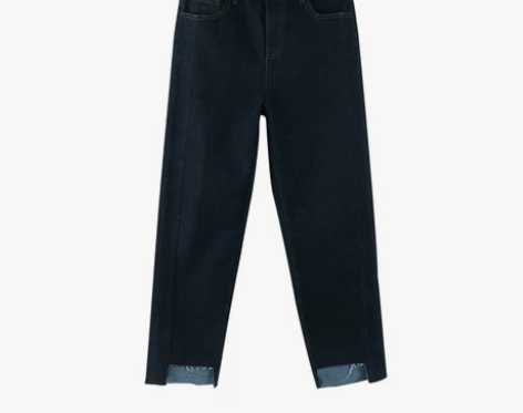 【秋冬上新价】A21冬装新品女装牛仔裤 舒...