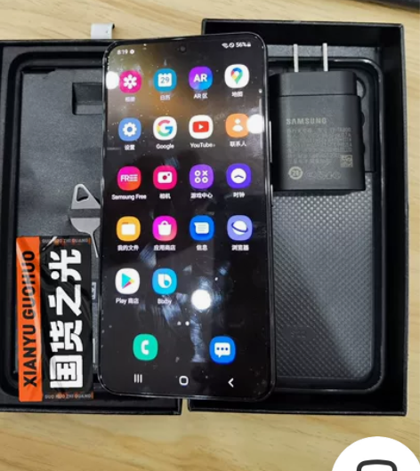 三星s22,8+128g,黑色5G网络,几...