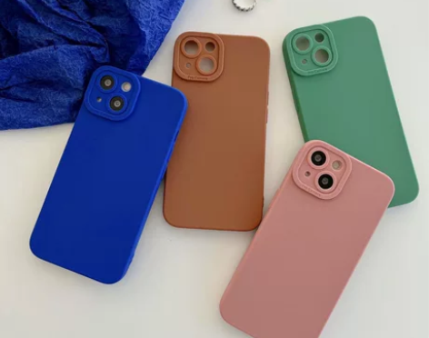 iphone系列纯色手机壳 液态硅胶 感兴...