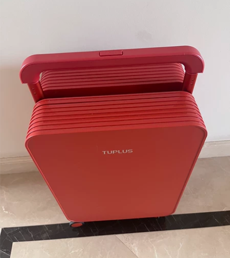 tuplus行李箱 登机箱20寸高颜值橙色...
