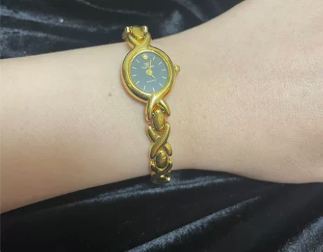 中古风格天王手表，瑞士机芯状态贼好，表盘表...