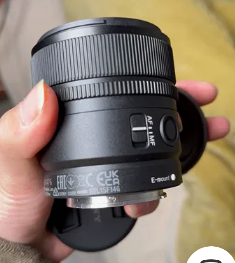 索尼15f1.4g镜头 99准新新仅拆封 ...