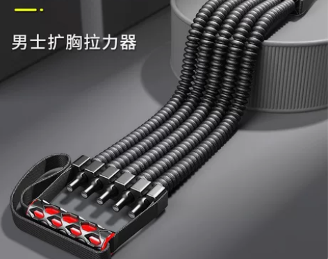 拉力器 拉力器扩胸器扩胸男士练肩健身家用臂...