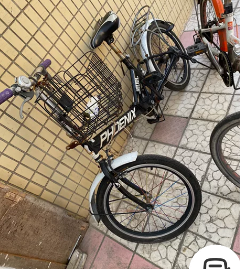 闲置凤凰自行车20寸，可折叠，带减震，功能...