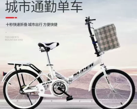 20寸折叠自行车，闲置，几乎全新，180 ...