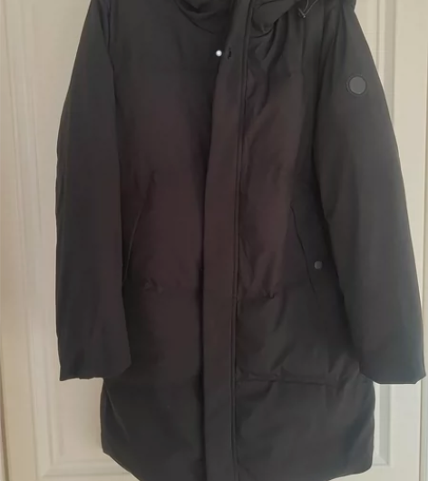 男士长款羽绒服 千仞岗品牌 现在穿着小 尺...