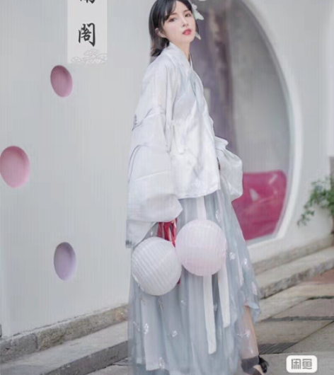 包邮司南阁 银灵  交领 明制汉服 上袄L...