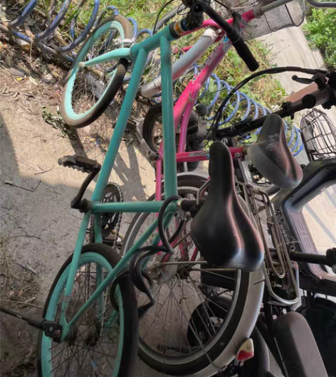 小轮死飞自行车 20寸 打气胎 带气嘴灯 ...