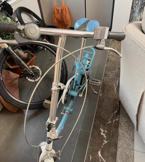 成人迷你折叠自行车,斯波兹曼品牌,孩子七八...