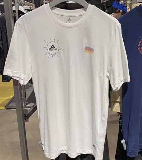 包邮Adidas/阿迪达斯 短袖男装新款足...
