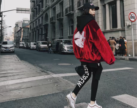 转卖DAPEI 棒球棉服女oversize...