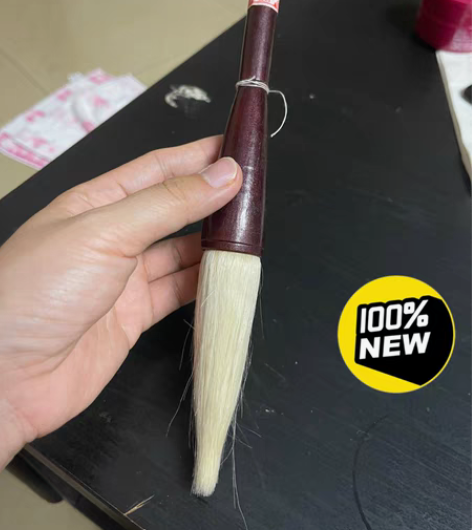 包邮老周虎臣，羊毫抓笔，京抓，大号，全新没...
