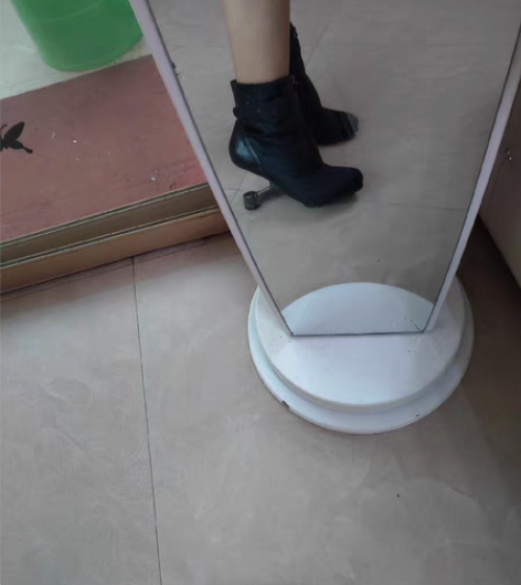 包邮几乎全新 异形跟 40码马毛 单鞋短靴...