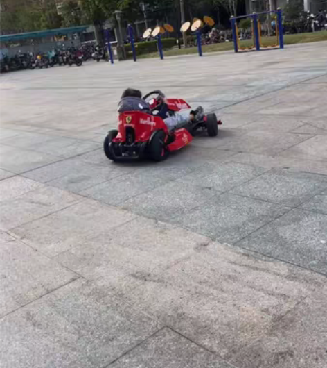 九号卡丁车套件，正品红色烤漆法拉利款，不含...