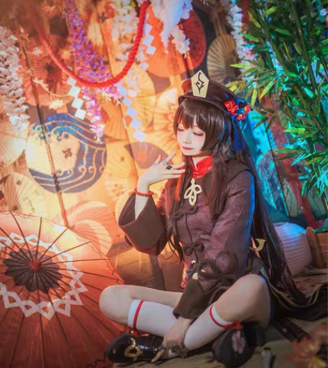 出胡桃cos服大全套 l码,很有质量,衬衣...