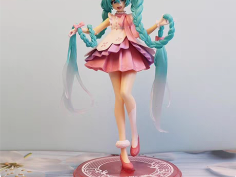 包邮樱花初音 景品手办Miku初音未来办 ...