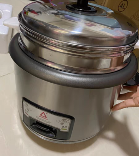 包邮【包邮】全新家用不锈钢电饭锅三角牌老式...