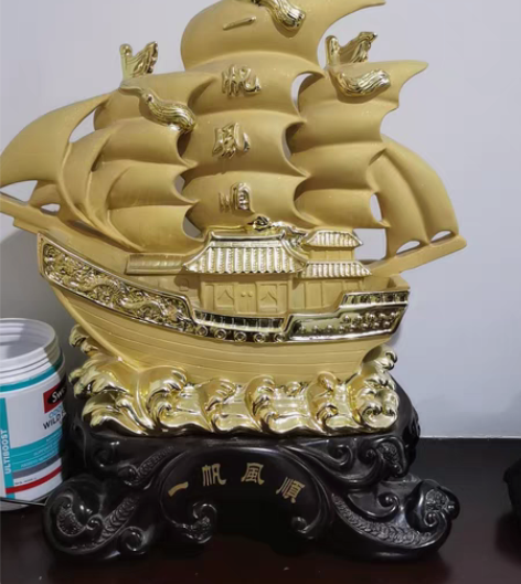 包邮一帆风顺摆件，占地方转让 感兴趣的话点...